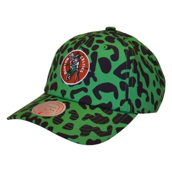 Mitchell & Ness NBA Boston Celtics Strapback Cap - 6LUOMM20061-BCEKYGN, size UNIWERSALNY