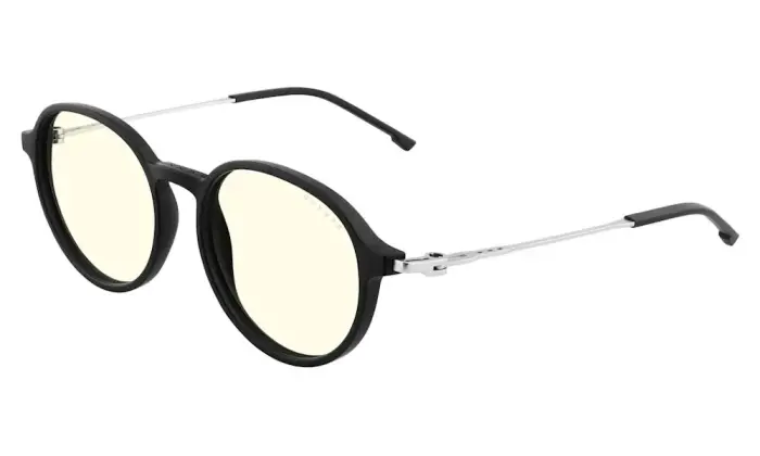 GUNNAR biroja/spēļu brilles LOOP ONYX/MERCURY  * čirá  skla  * BLF 35 *GUNNAR focus