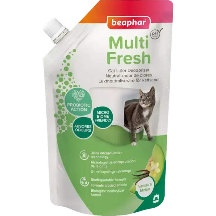 Kassiliiva desodorant - Beaphar Odour killer MULTI FRESH Vanill ja Melon 400G