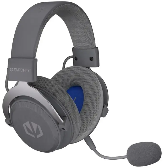 Endorfy headset VIRO Infra Wireless Alt Grey  lehký / USB-C / BT / pop-up filtras / pilkas