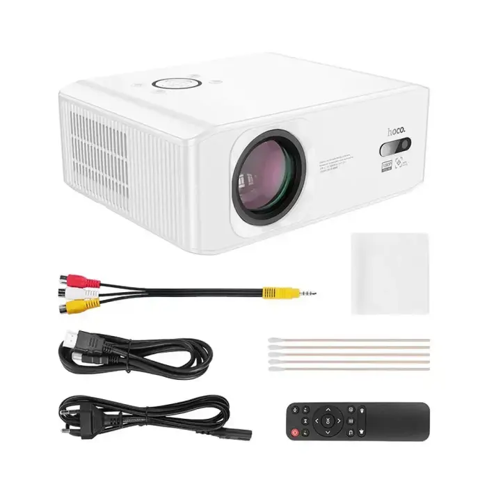 Projector Full HD Hoco with Android software Wi-Fi Bluetooth 1080P DT3 white Photo