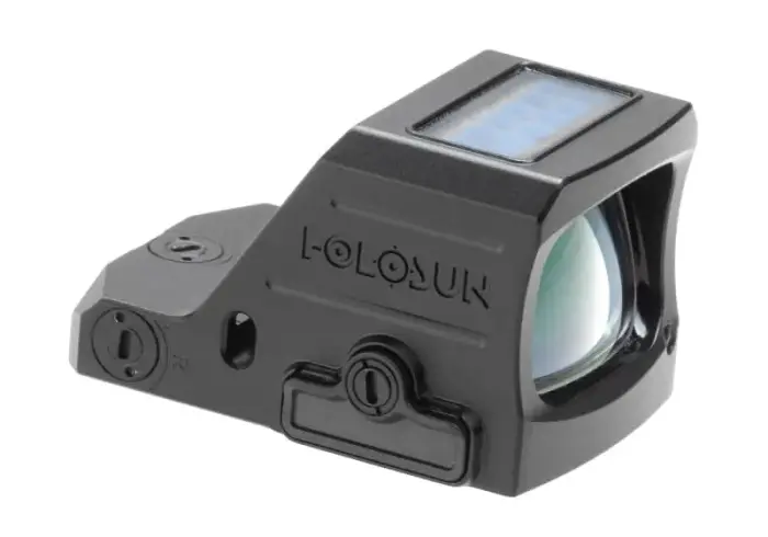 Holosun HS507C X3 Gold Circle Dot tēmeklis – melns