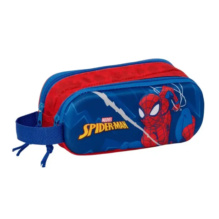 Marvel Spiderman 3D dubultais zīmuļu maciņš