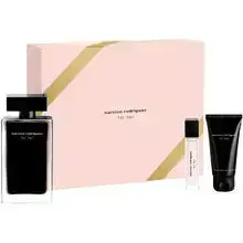 Narciso Rodriguez for Her EDT kinkekomplekt 100 ml, kehakreem 50 ml ja miniatuurne EDT 10 ml