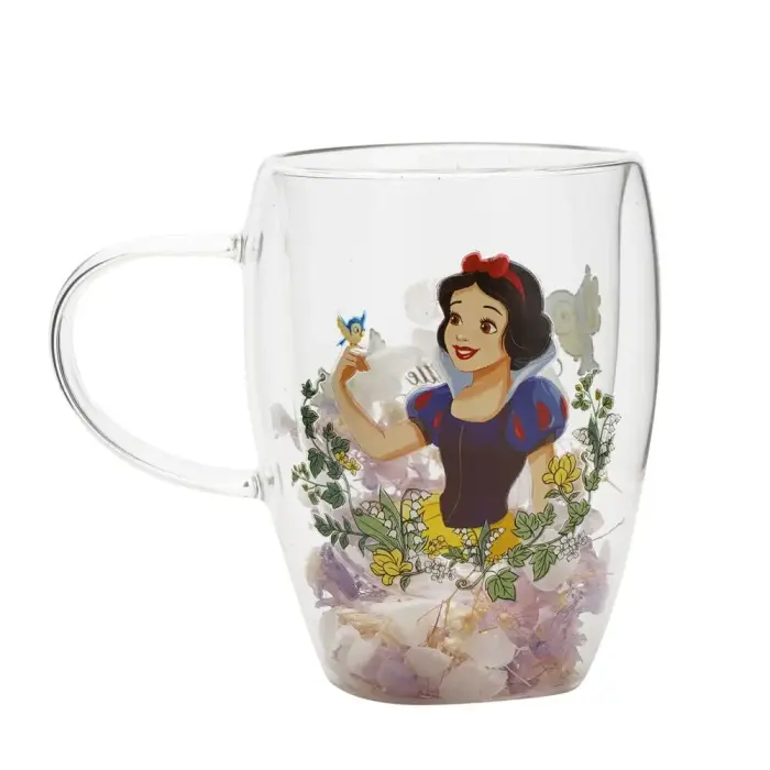 Disney Snow White lilleline dekoratiivne klaasist kruus