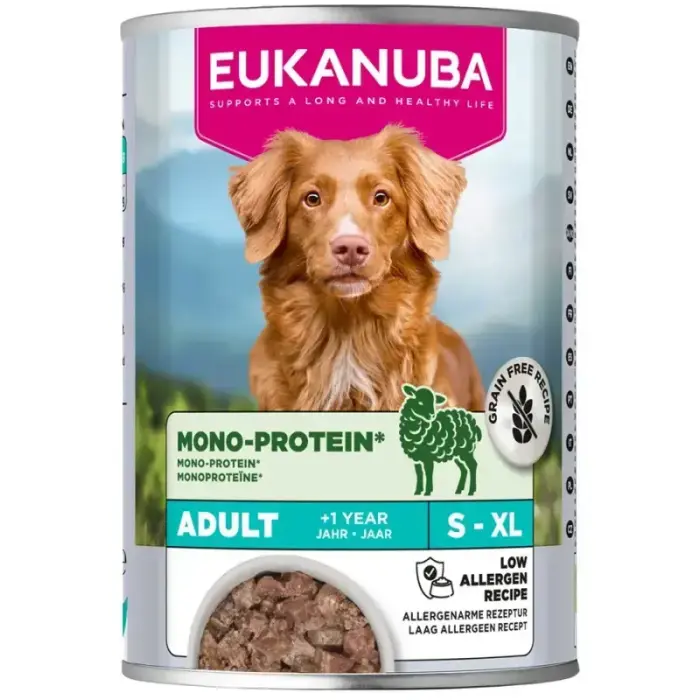 EUKANUBA Special Care влажный корм для взрослых собак, монопротеиновый ягнёнок 400г