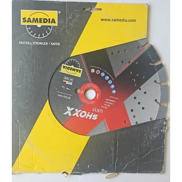 Samedia SHOXX UX17 350 x 25,4 mm betona griešanas dimanta disks