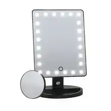 24 LED сенсорное диммируемое косметическое зеркало