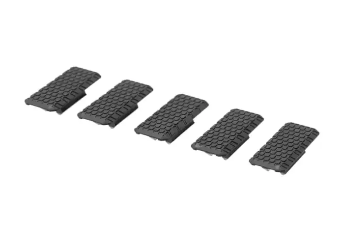 M-LOK V2 sliedes pārsegs 5 gab. (Melns)
