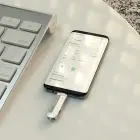 Pendrive 128GB USB 3.0 (USB A + USB C) Hoco UD10 silver Foto 9