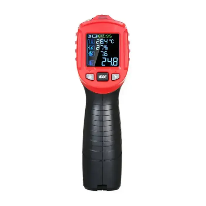 Digital Laser Pyrometer Habotest HT651D, moisture meter Foto 4