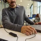 HP Poly EncorePro 615 Monaural USB Wired Headset — Photo 8