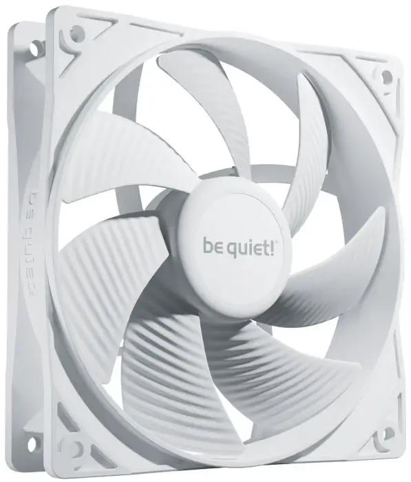 Be quiet! / ventilátor Pure Wings 3 / 120mm / PWM / 4-pin / 25,5dBA / bílý