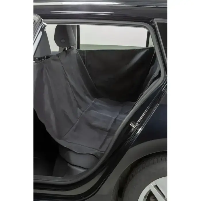 Trixie Car Seat Cover with Side Panels, Divisible, 1.5 × 1.35 m, Black