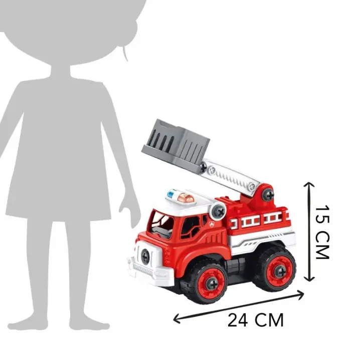 Fire truck RC, Buki Foto 7