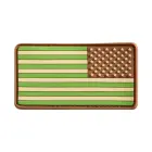US Flag Rubber Patch – Reversed — Photo 1