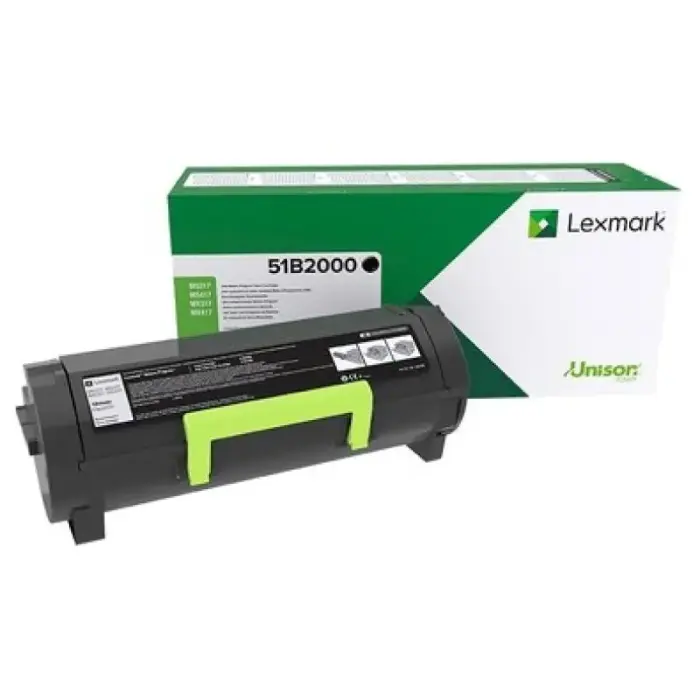 Lexmark 51B2000 originaalne must toonerikassett