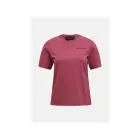 PEAK PERFORMANCE W Original Small Logo Tee Red, size M — Foto 1