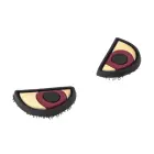 Angry Eyes Rubber Patch — Photo 3