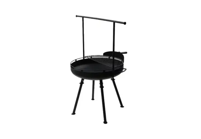 Barebones Cowboy Fire Pit Grill w/ Adjustable Legs Photo