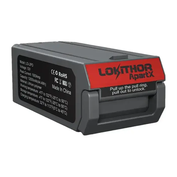 ApartX 1500Ah 44.4Wh LiPo aku
