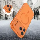 Чехол Tech-Protect BasicMag MagSafe для iPhone 17 Pro Max - Оранжевый — Фото 4