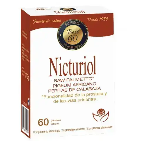 Bioserum Nicturiol 60 kaps. Herbecom Saw Palmetto