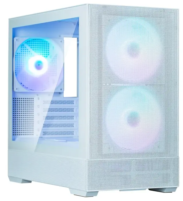 Zalman PC Case P30 AIR White / miniT / 3x140mm fan ARGB / USB 3.0 / USB-C / temStylusvané sklo / mesh panel / white