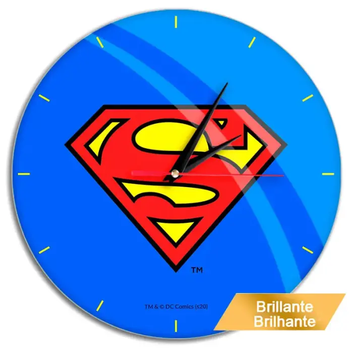DC Comics Superman sieninis laikrodis