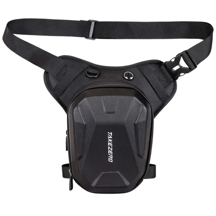 Motorcycle Leg Bag TAKEZERO MTX2 2.5L black