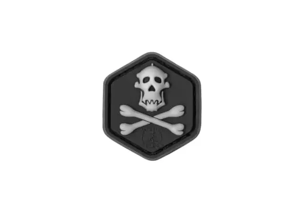 Gorilla Hunter Skull Cat Eye Rubber Patch