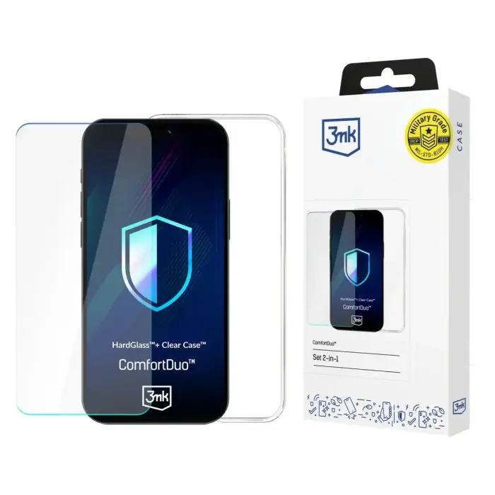 3MK ComfortDuo Clear set for POCO X7 Pro