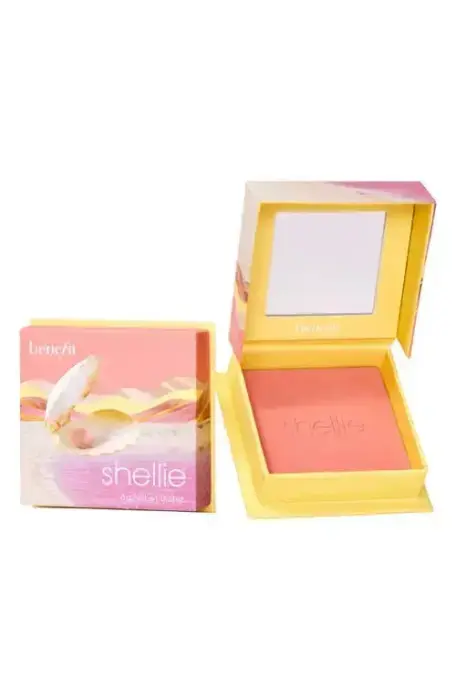 Benefit Shellie Warm Seashell-Pink Powder Blusher