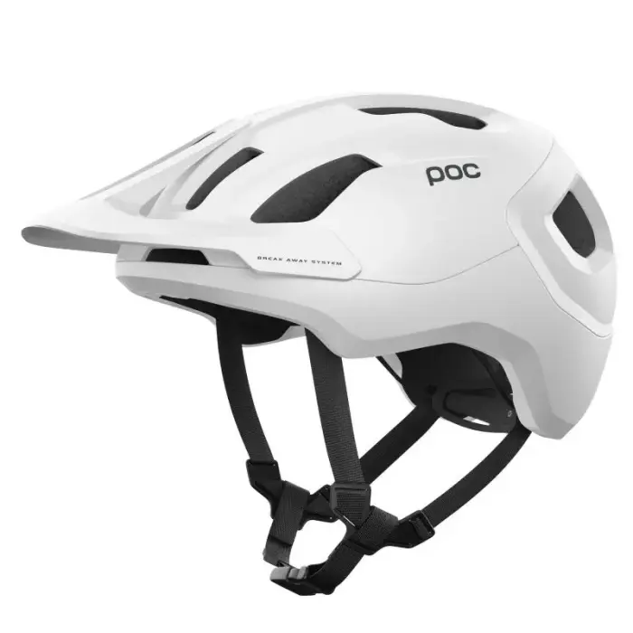 POC Axion MTB Cycling Helmet Hydrogen White Matt for Mountain Biking and Gravel, White (10740_1036), size XS