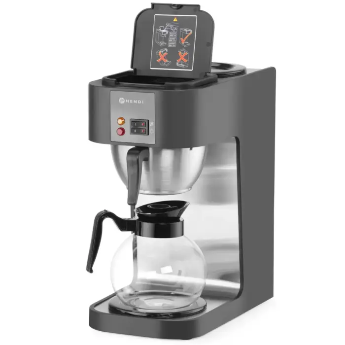 Hendi 208533 filterkohvimasin 1,8 l kannuga Photo