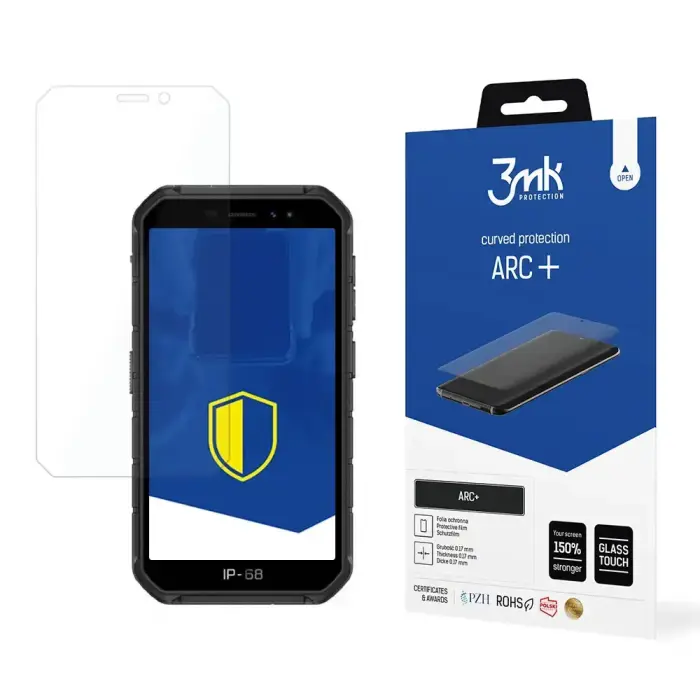 Ulefone Armor X7 Pro - 3mk ARC+ ekrano apsauga