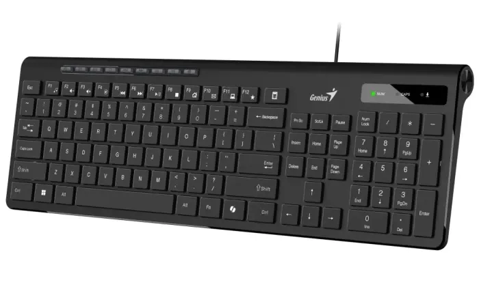 GENIUS Slimstar 230 II/ wired/ Copilot/ USB/ black/ CZ+SK layout