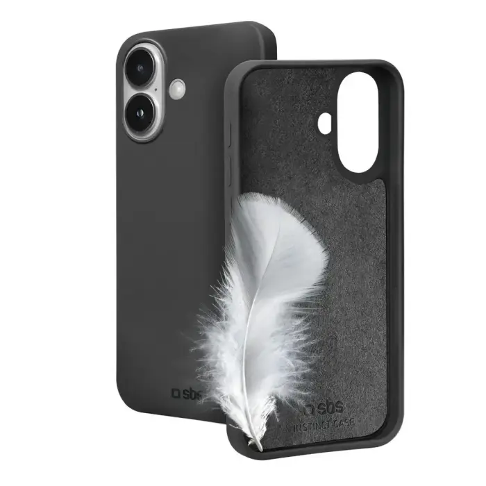 SBS Instinct iPhone 16 vāks - Melns