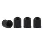 Plastic Black Valve cap 4pcs. — Foto 1