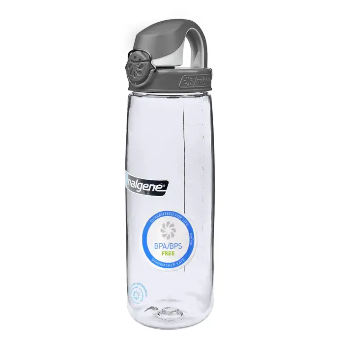 Nalgene - Vandens butelis On the Fly Sustain - Su viršutiniu užraktu - 0.7 L - Pilkas - 5565-3324