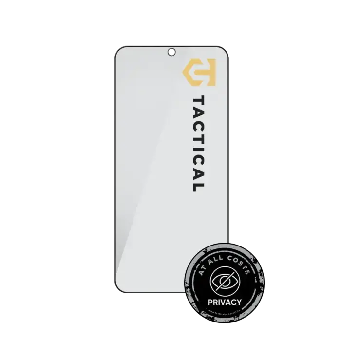 Tactical Glass Shield Privacy Stealth 5D aizsargstikls telefona ekrānam Galaxy A57 (privātuma efekts)