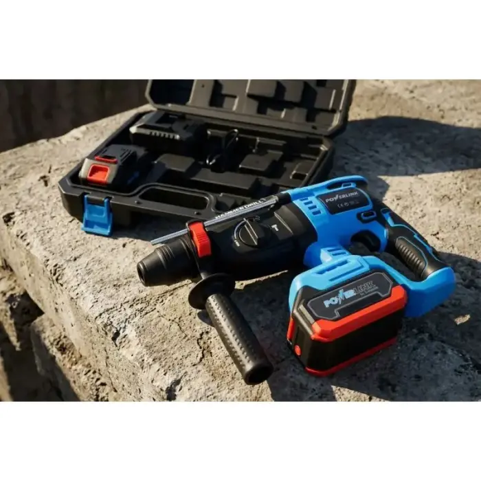 Cordless Rotary Hammer EXTRALINK POWERLINK PWL-6608 26MM 20V 2X4AH