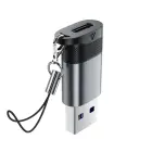 Acefast J8 USB-C - USB-A Adapter - Gray — Photo 1