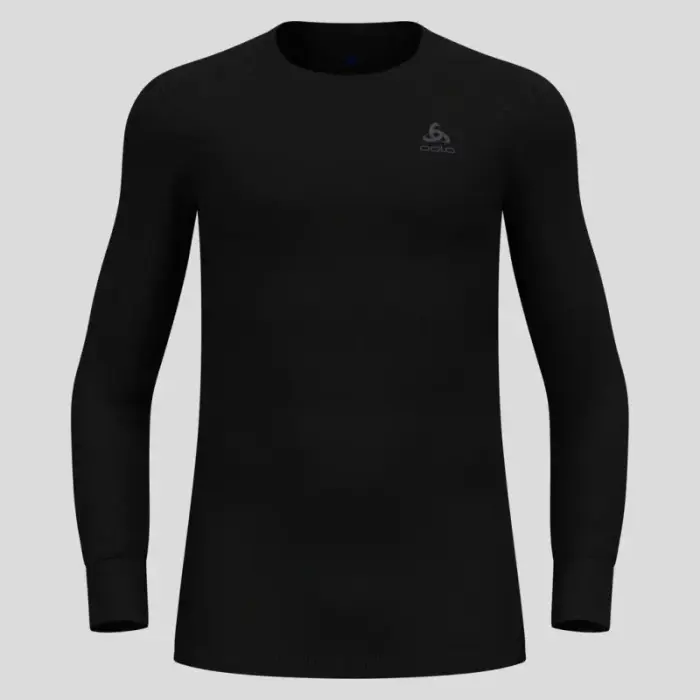 Odlo BL TOP crew neck l/s ACTIVE WARM ECO men's t-shirt size L Black