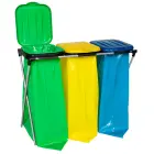 Triple waste sorting bag stand 120L — Photo 1