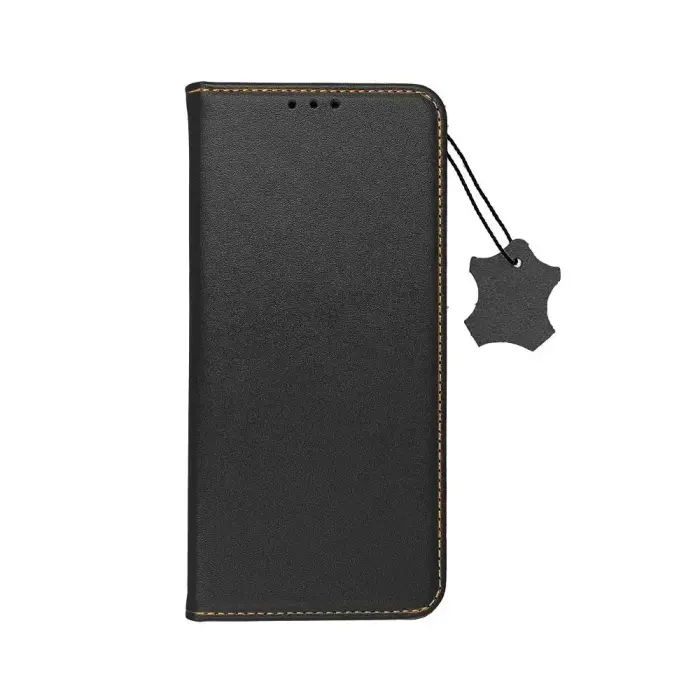 Ādas maciņš SMART PRO priekš iPhone 17 Pro Max melns