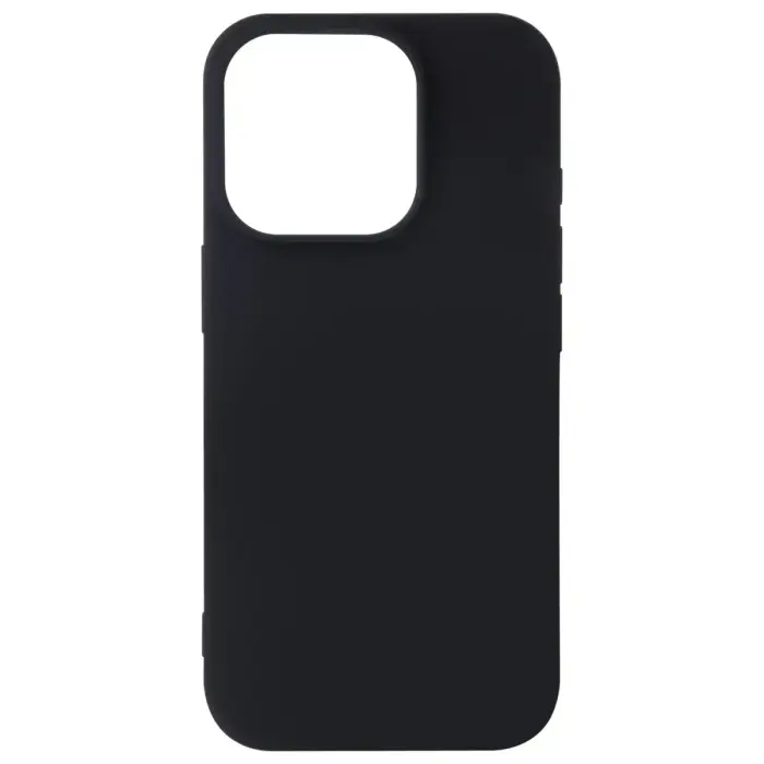 Satin Flex iPhone 16 Pro ümbris, must