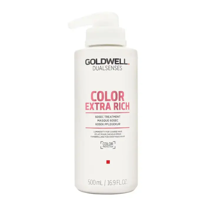 Goldwell Dualsenses Colour Extra Rich 60 sekundi juuksehooldus 500 ml Läbipaistev