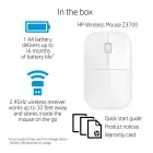 HP Z3700 White Wireless Mouse — Photo 5