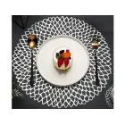 Round kitchen table mat openwork decorative table mat — Photo 5